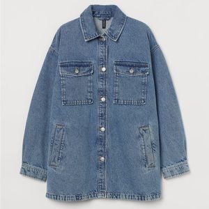 H&M Denim Shirt Jacket